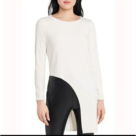 Vince Camuto High/Low Cutout Long Sleeve Tunic sz Med - Picture 1 of 11